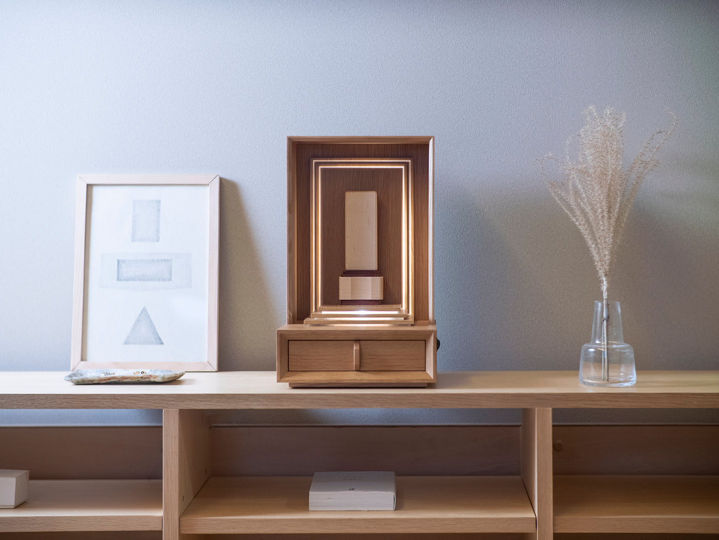 希 -のぞみ- オーク/手元供養ステージ/ミニ仏壇