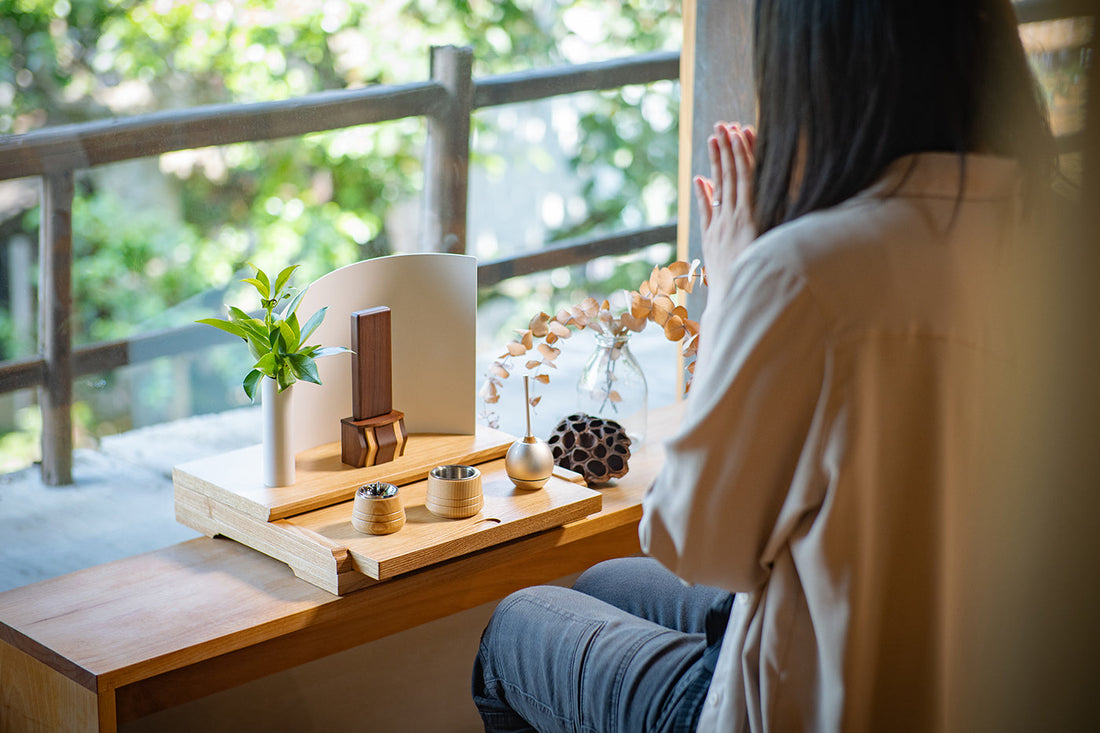コーディネート#4 夏の日々に涼やかな祈り空間で心を整える