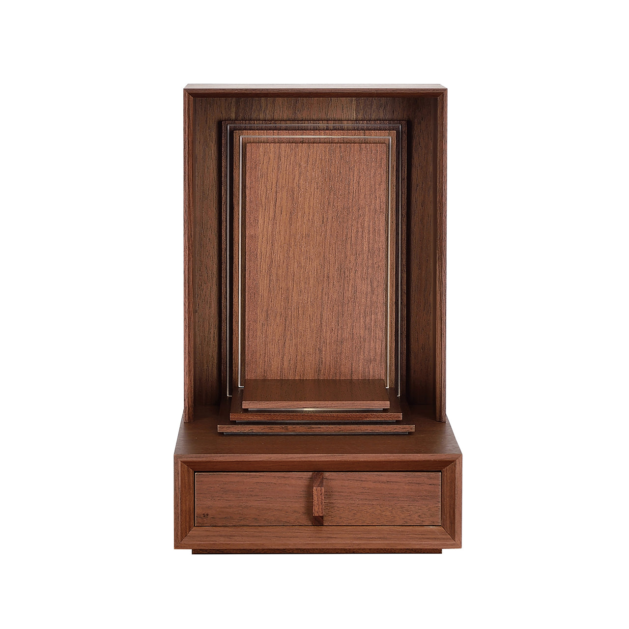 希 -のぞみ- ウォールナット/手元供養ステージ/ミニ仏壇