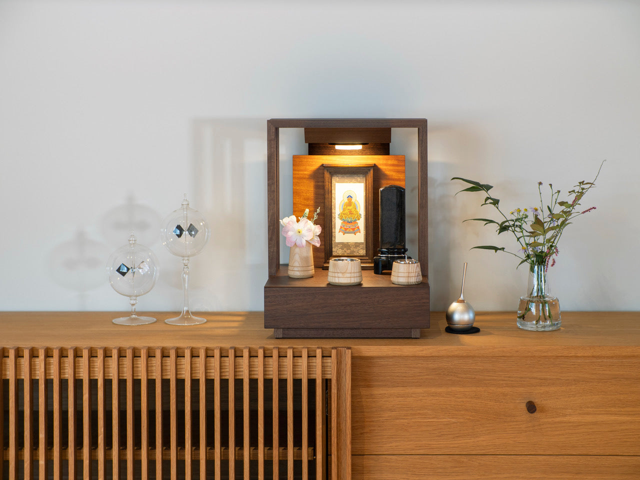 黒影 (黒美影)/国産阿波塗[みかげ塗]/塗り位牌/モダン位牌