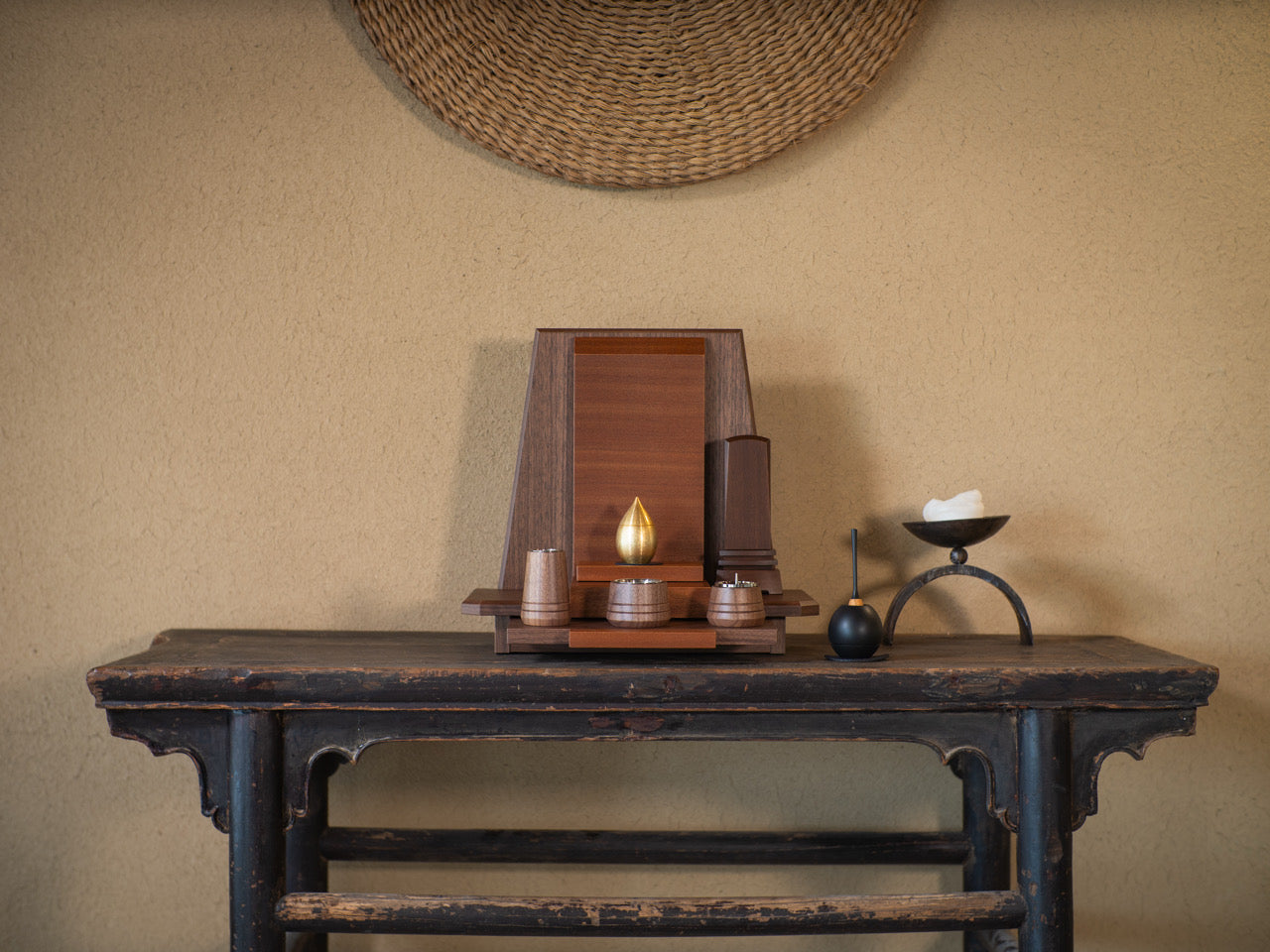 ベガ/手元供養ステージ/ミニ仏壇/ウォールナット