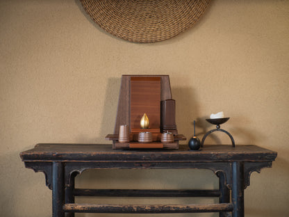 ベガ/手元供養ステージ/ミニ仏壇/ウォールナット