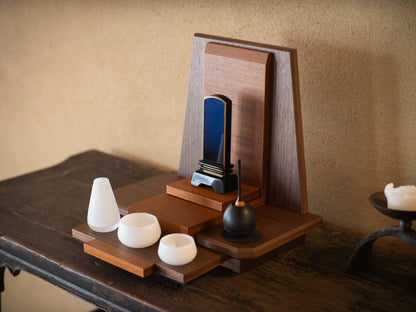 ベガ/手元供養ステージ/ミニ仏壇/ウォールナット