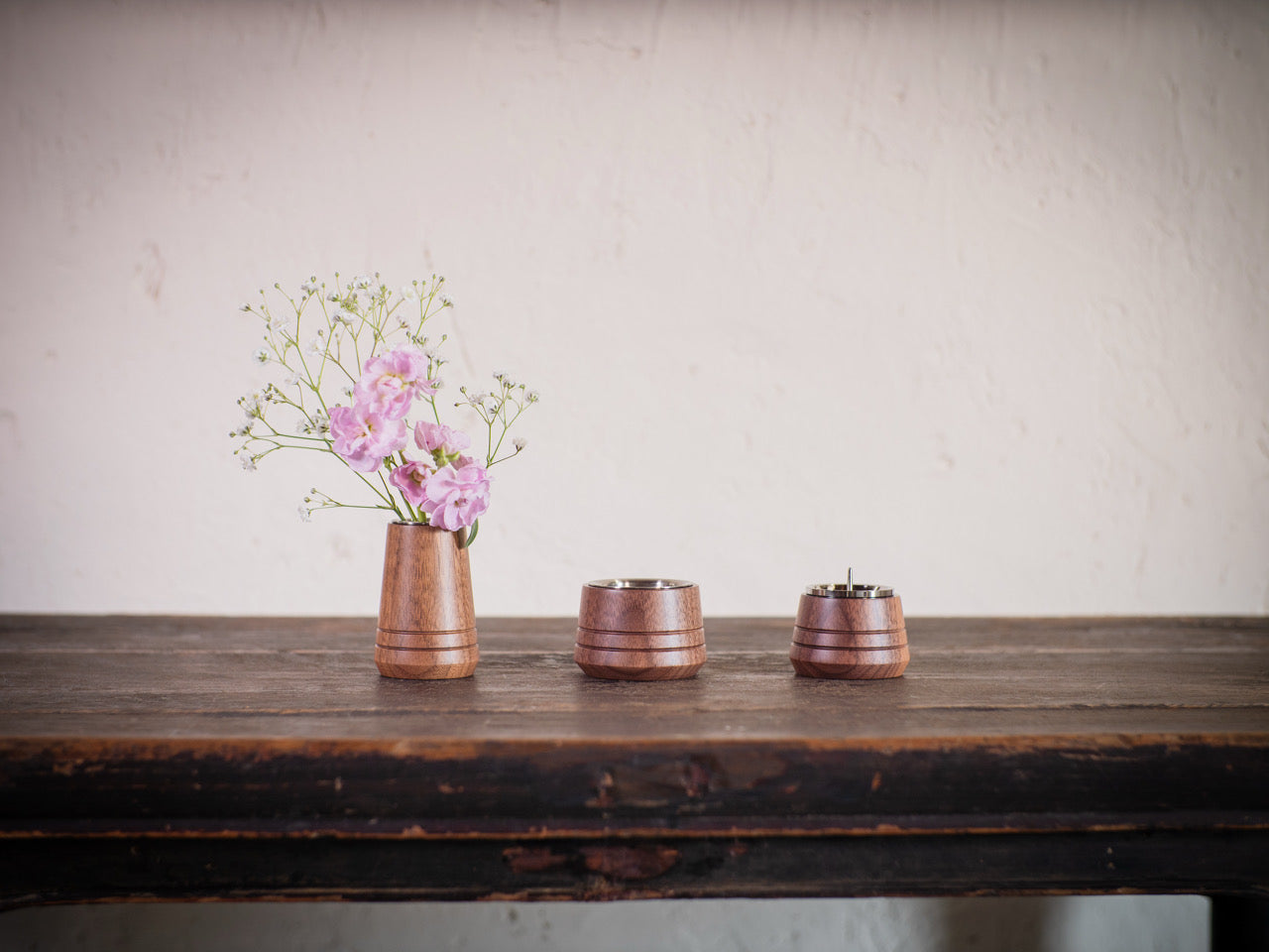 アモーレ ウォールナット/3具足/仏具