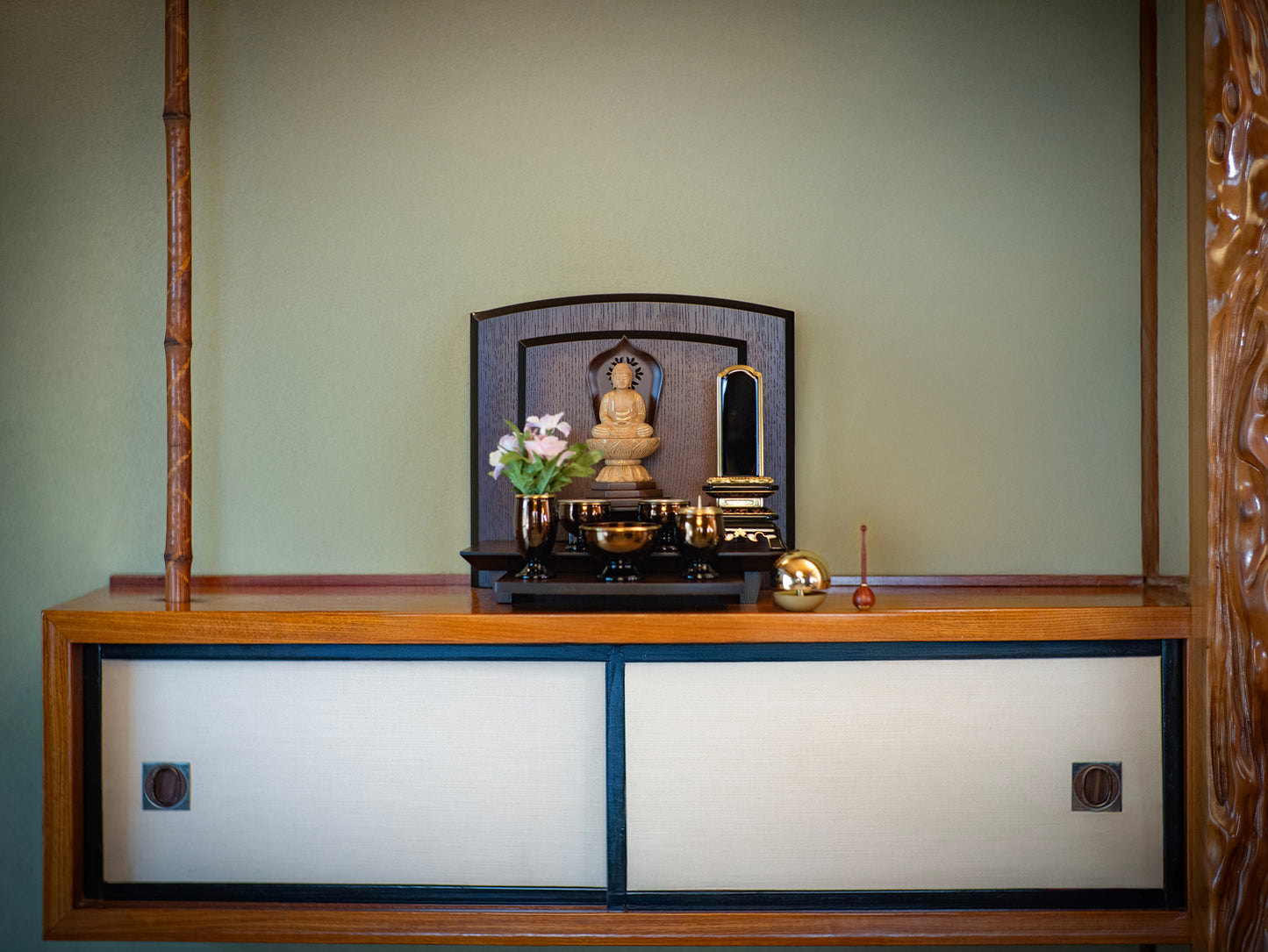 葵角切/国産阿波塗/伝統型位牌