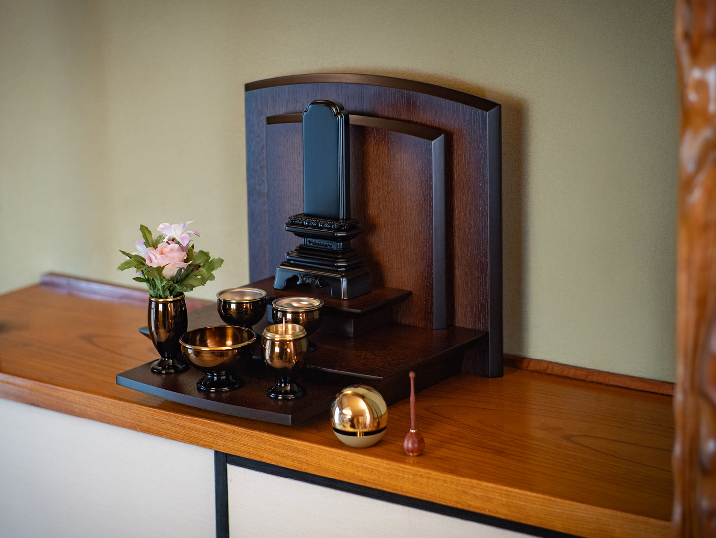 スマイル オーク/手元供養ステージ/ミニ仏壇