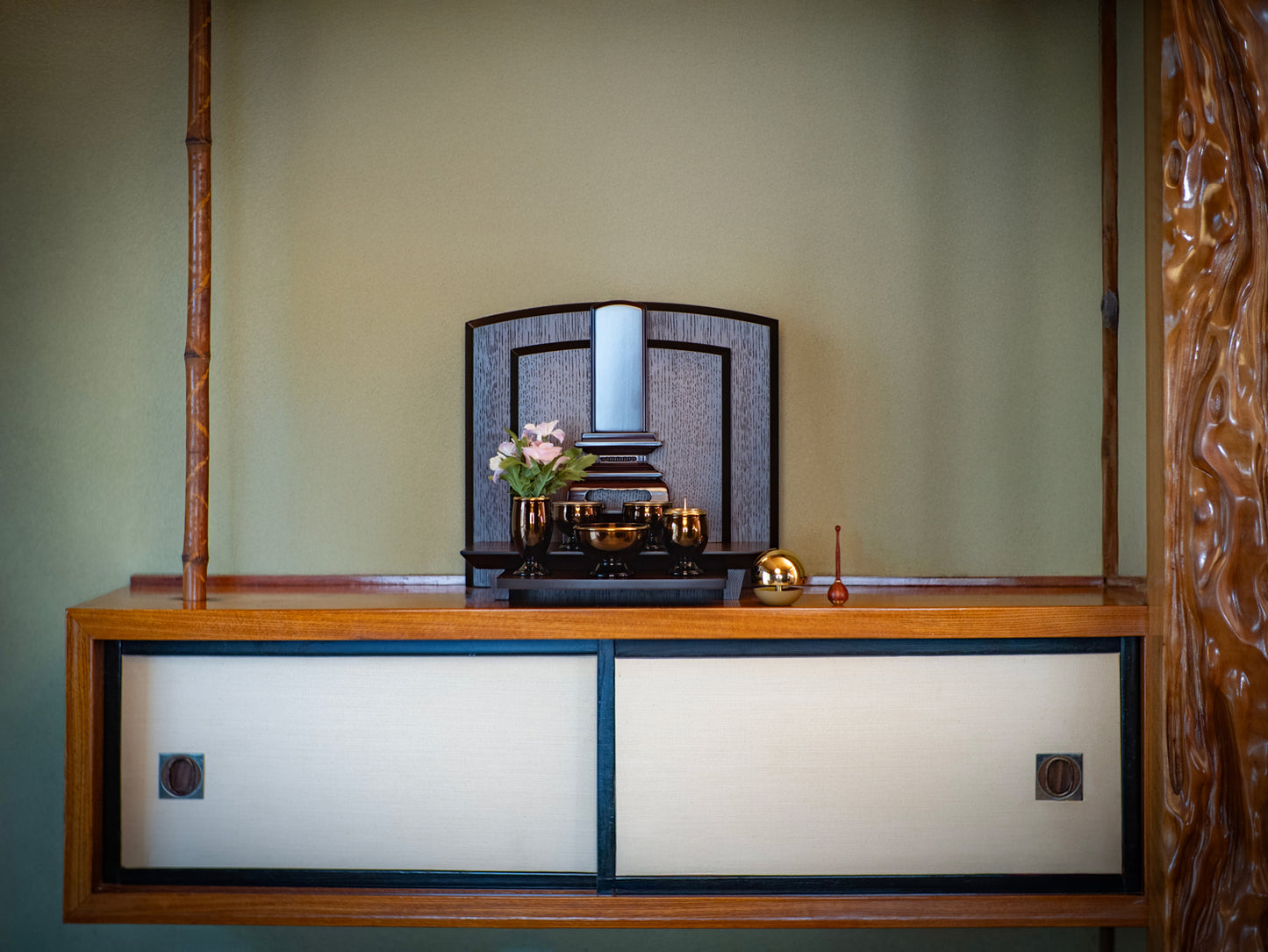 春日 紫丹/唐木位牌/伝統型位牌