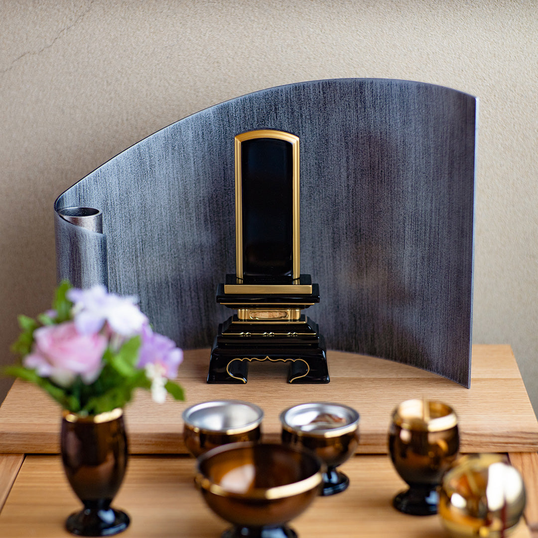 春日/国産阿波塗/塗り位牌/伝統型位牌