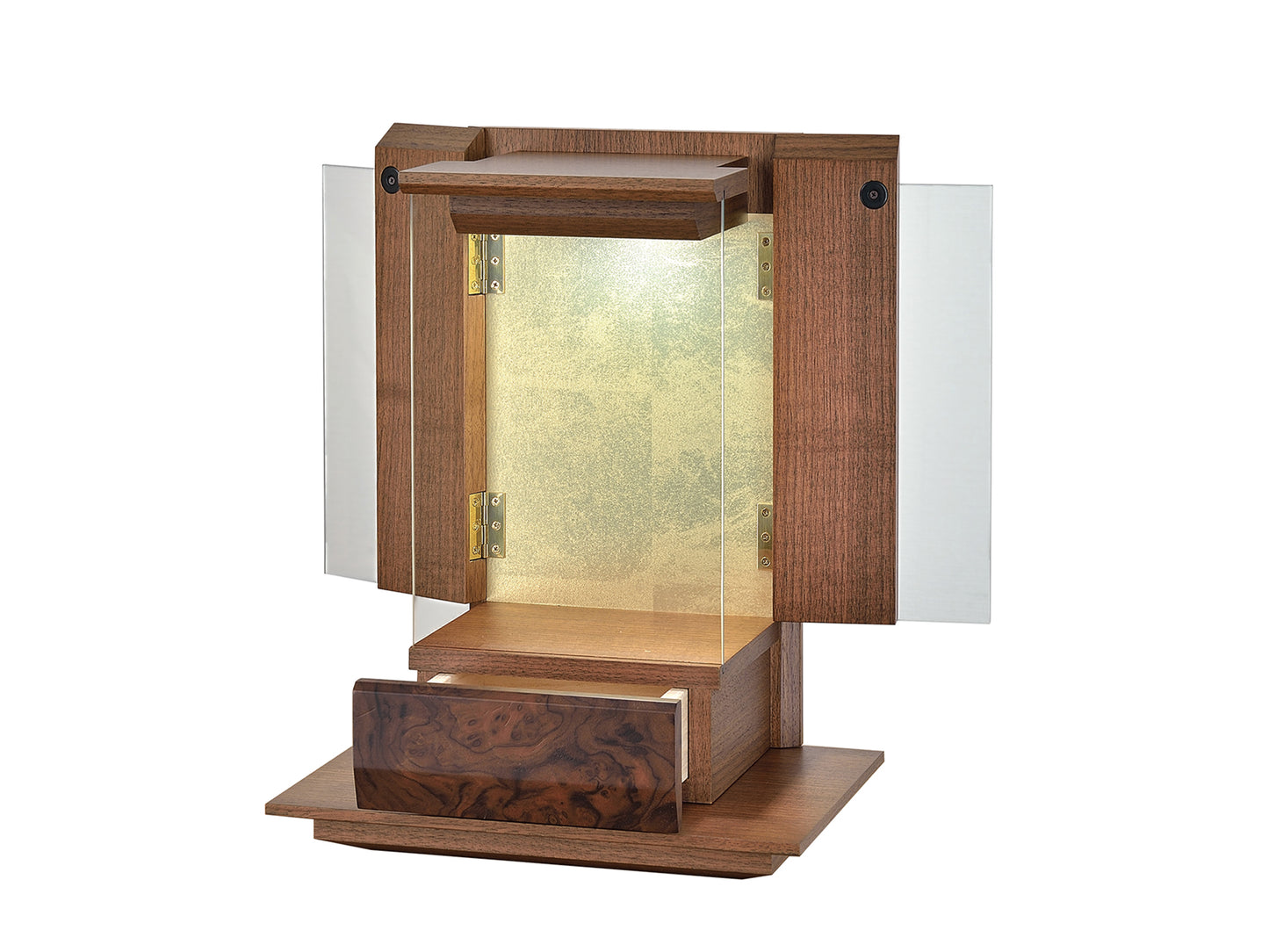 願 -ねがい- ウォールナット/手元供養ステージ/ミニ仏壇