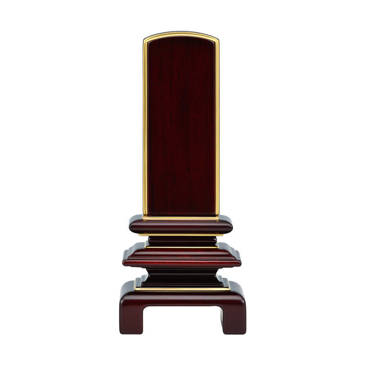 二重呂門 紫丹/唐木位牌/モダン位牌