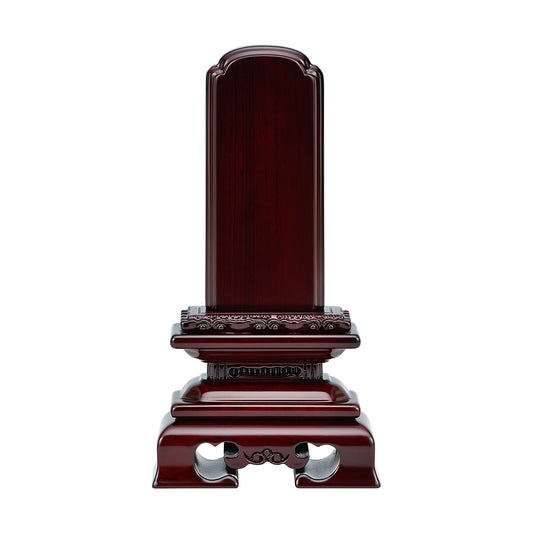 勝美 紫丹/唐木位牌/伝統型位牌