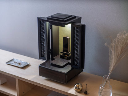 焔 -ほむら- 本黒丹/手元供養ステージ/ミニ仏壇