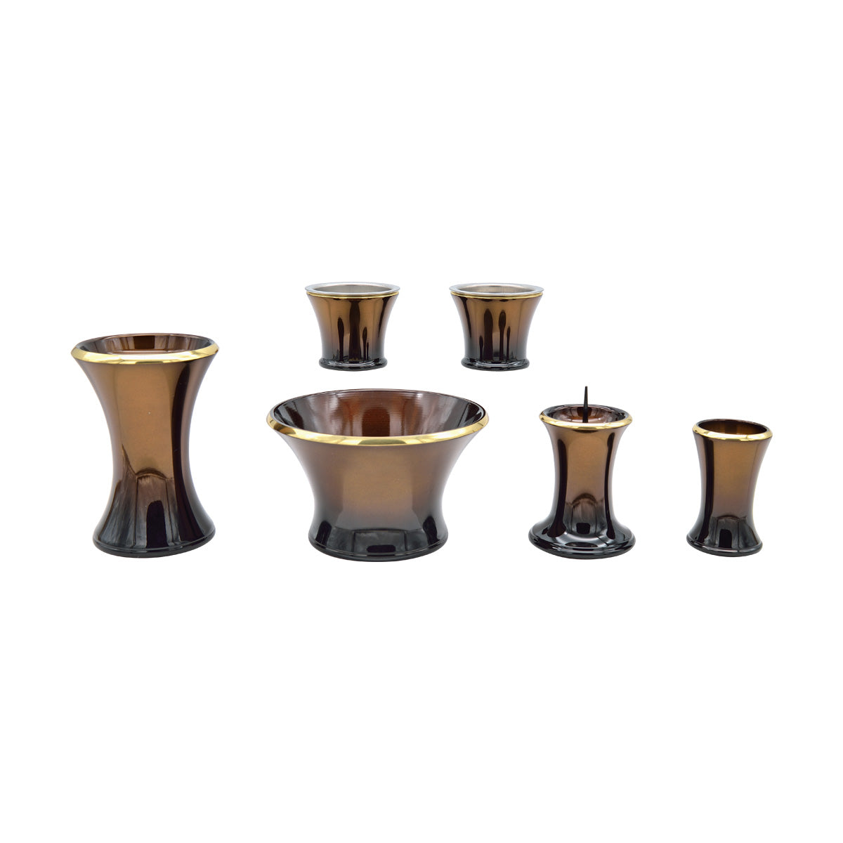 リラ -6具足-2.5寸/6具足/真鍮製仏具