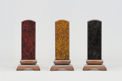 美影 -みかげ- 茶/国産阿波塗[みかげ塗]/塗り位牌/モダン位牌